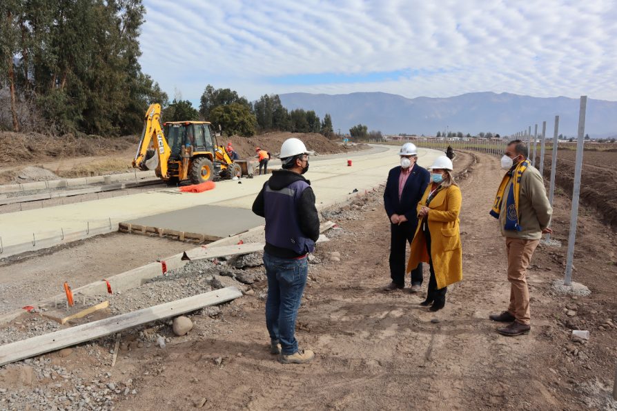 11 por ciento de avance registran obras de nueva avenida Michimalongo en San Felipe