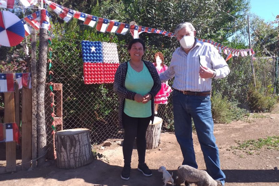 Delegado Presidencial participa como jurado en concurso “Hermoseando mi Casa” en Putaendo