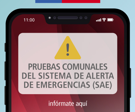 Sistema de Alerta de Emergencias (SAE) se activará en la comuna de San Felipe