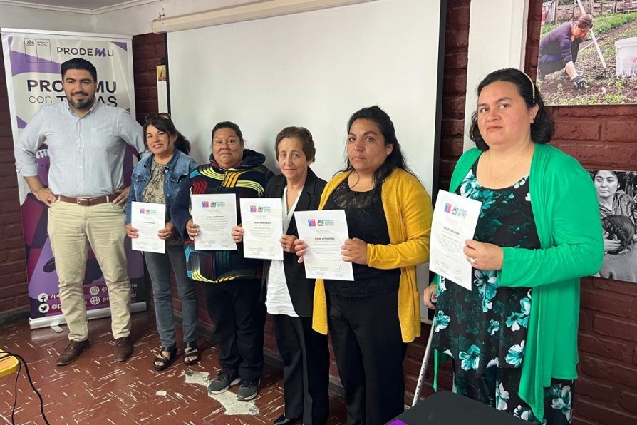 Certificación Mujeres Rurales de la Provincia de San Felipe