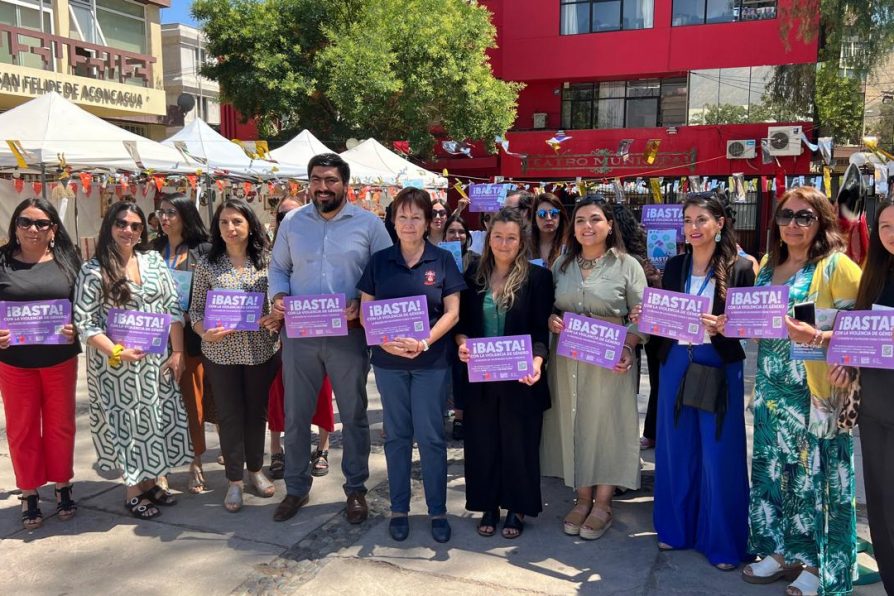 Lanzamiento de campaña BASTA a la violencia de género